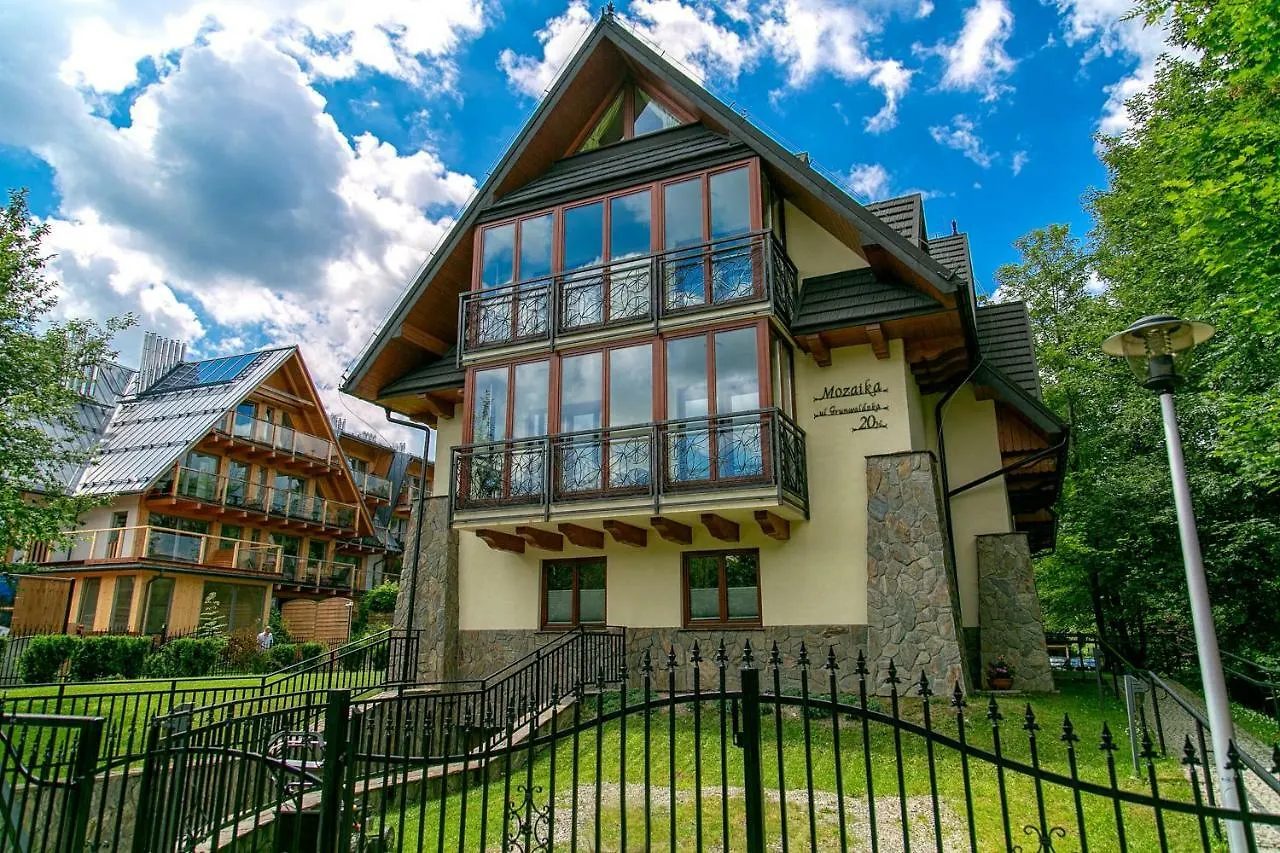 Rubin Apartamenty Mozaika Centrum Taras Zakopane